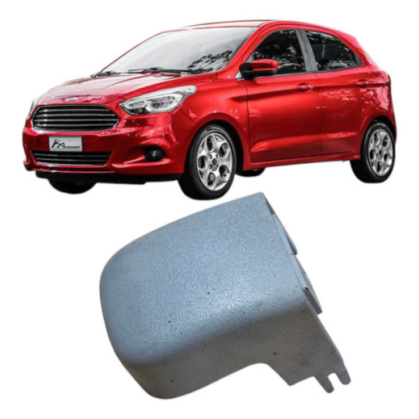 Acabamento Regulagem Cinto Ford Ka 2015 1.0 3c Branco