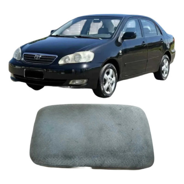 Tampa Apoio Braço Central Toyota Corolla 2004 1.8 Original Cinza-escuro