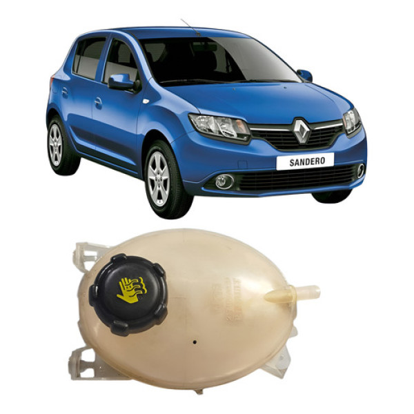 Reservatório Água Radiador 1.0 Renault Sandero 2014 A 2019