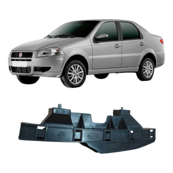 Guia Vidro Traseiro Direito Fiat Siena 2013 Original Preto