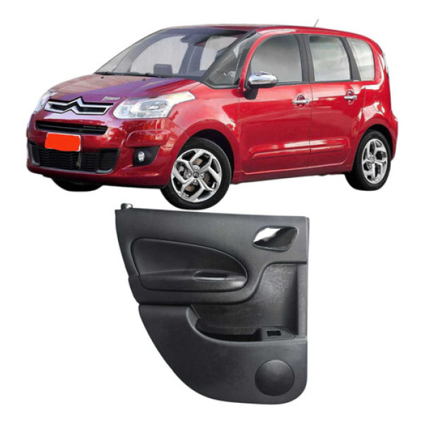 Forro Porta Traseira Esquerdo C3 Picasso 2014 9671384277