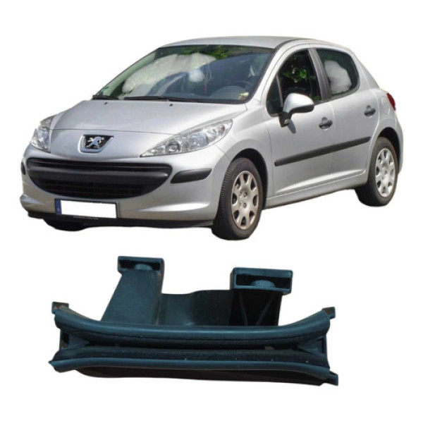 Guia Vidro Dianteiro Direito Peugeot 207 Original 9684706480 Preto