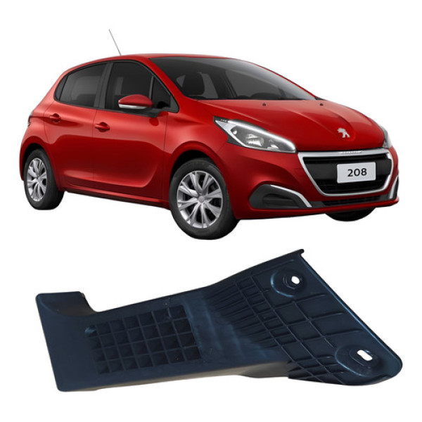 Suporte Apoio De Pé Peugeot 208 2019 Prata Prata