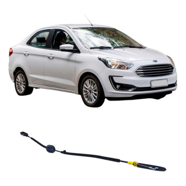 Cabo Fechadura Dianteira Direita Ford Ka  1.0 3c 2018