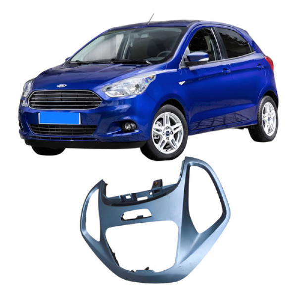 Moldura Painel Central Comando Ford Ka 2018 E3b518835