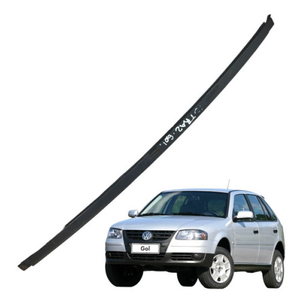 Canaleta Guia Vídro Traseira Direita Gol 1.0 Flex 4p 2006 Preto