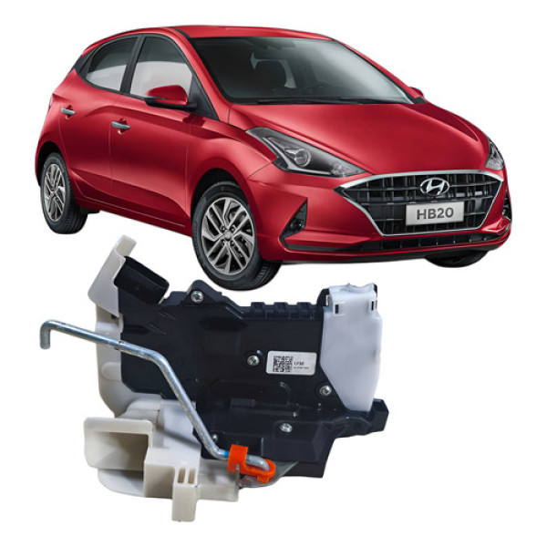 Fechadura Elétrica Porta Dianteiro Direito Hyundai Hb20 2021