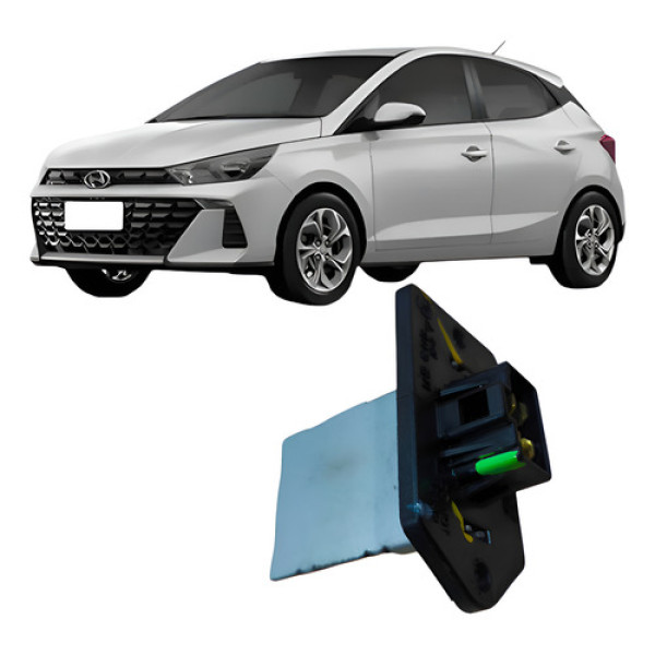 Resistência Ventilador Caixa Evaporadora Hyundai Hb20 2021  Cinza