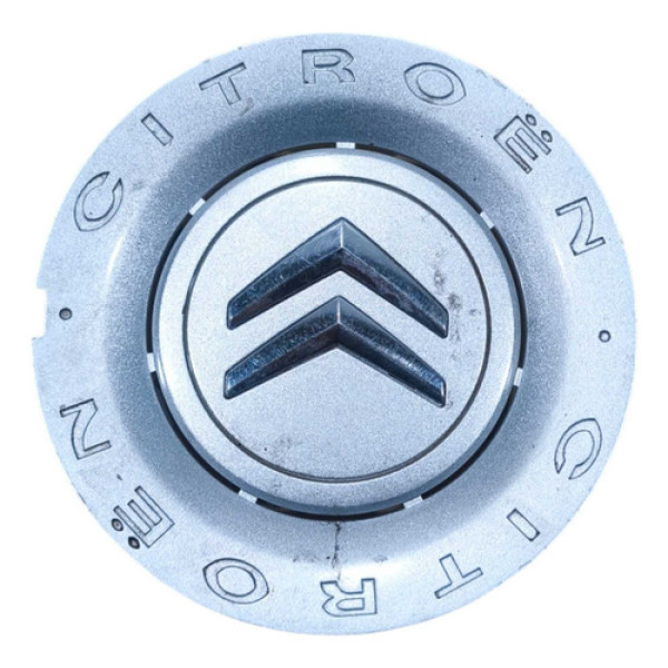 Calota Central Roda Citroën C4 2009 2.0 9684769080 Prateado