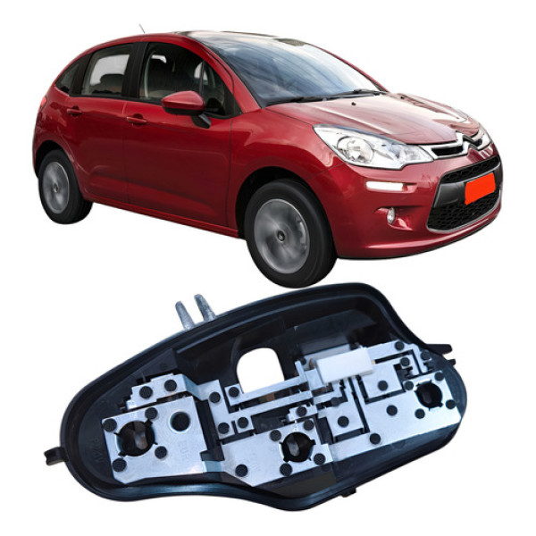 Soquete Lanterna Traseira Direito Citroën C3 2013 Direito/passageiro Branco