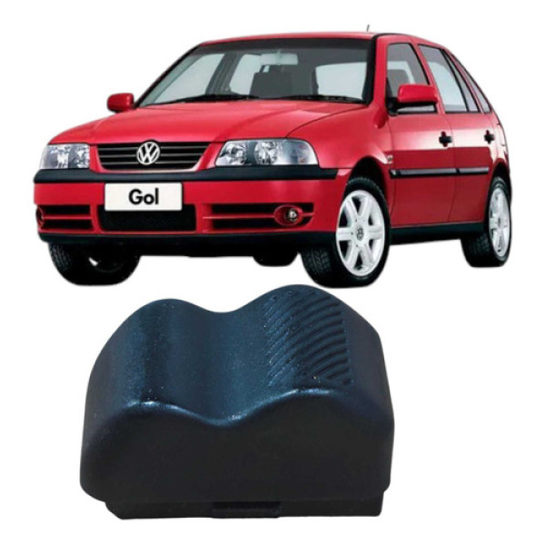 Botão Falso Painel Gol 1.0 2005 377957087 Preto