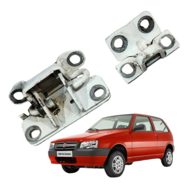 Par Dobradiça Superior/inferior Direita Uno Mille 2p 2005  .