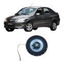 Alto Falante Porta Chevrolet Prisma 2012 1.4 Preto