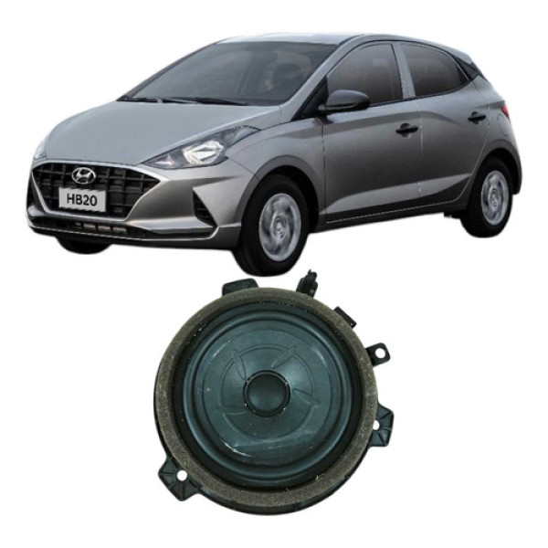 Alto-falante Porta Traseira Direita Hb20 1.0 Sense Flex 2020 Preto
