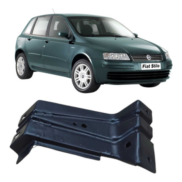 Suporte Parachoque Traseiro Fiat Stilo 2003 1.8 4c