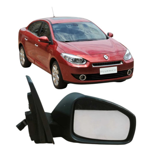 Retrovisor Elétrico Direito Renault Fluence 2014 232673064