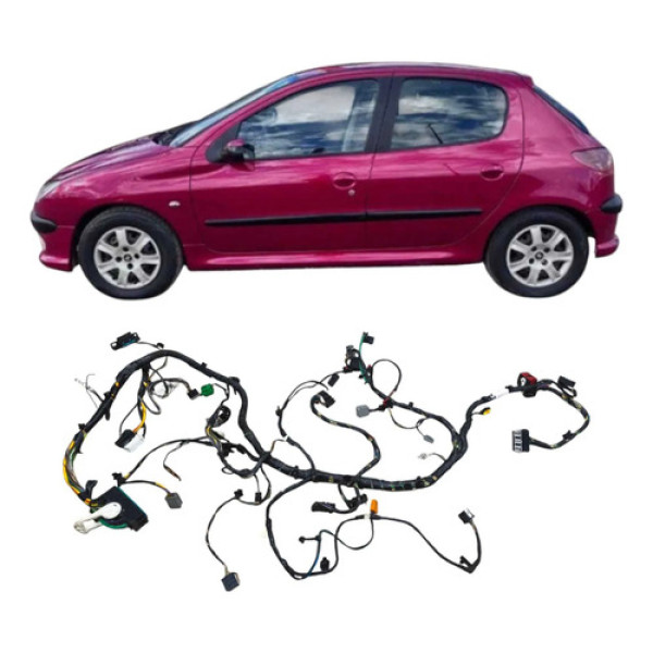 Chicote Painel Peugeot 206 1.4 2008 Original