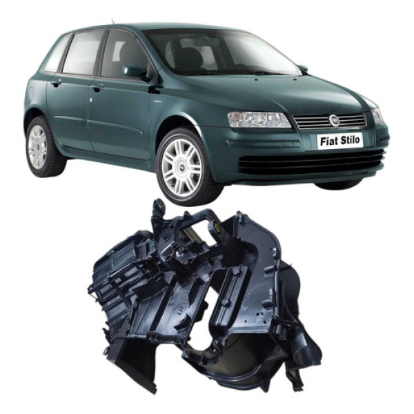 Carcaça Duto Ar Direita Fiat Stilo 2003 591521100 .