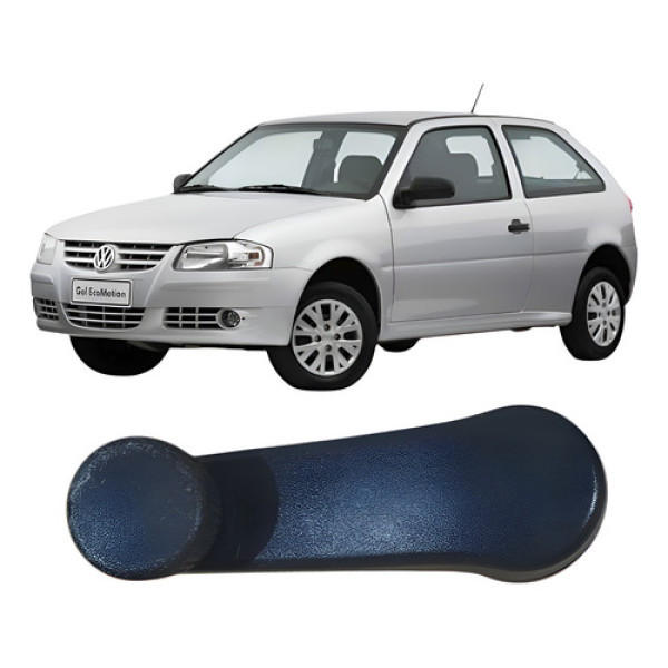 Manivela Regulador Vidro Volkswagen Gol 2011 5x0837581  Branco