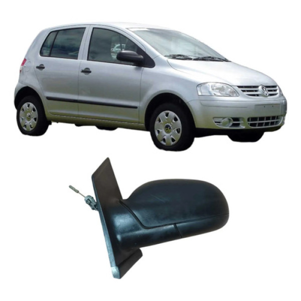 Retrovisor Direito 4 P Volkswagen Fox 1.6 2007 Original 