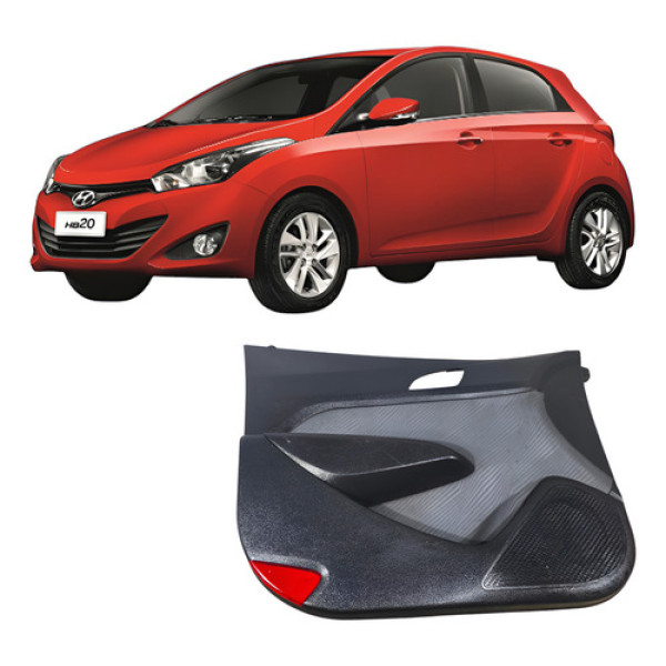 Forro De Porta Dianteiro Esquerdo Do Hb20 2012 A 2016