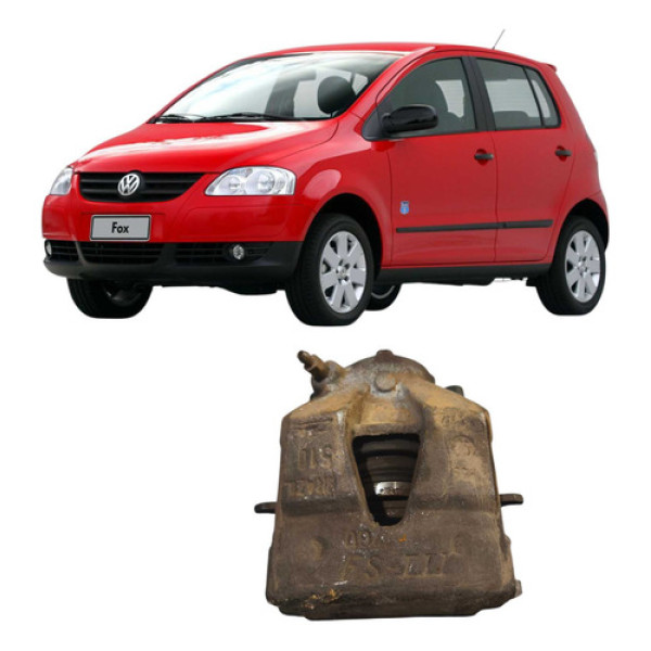 Pinça Cavalete Dianteiro Direito Vw Fox Gol 2003 A 2010