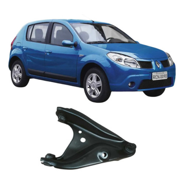 Balança Dianteira Esquerda Renault Sandero 2009 1.0 Original