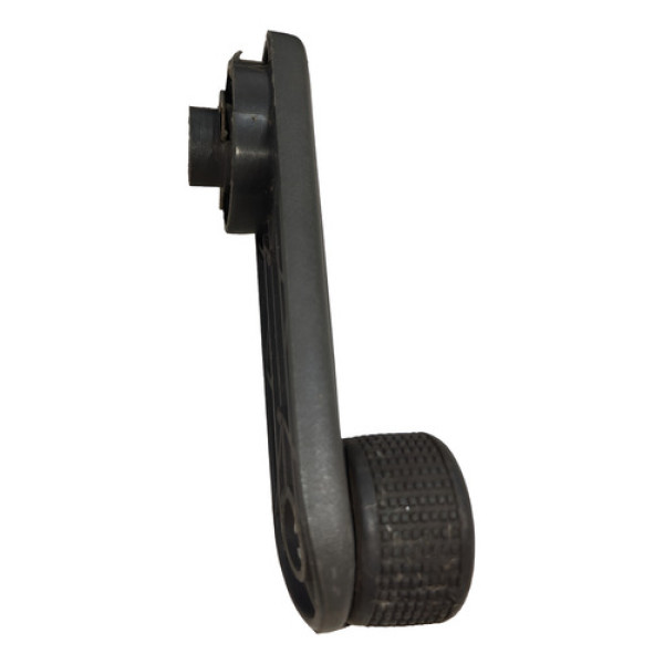 Manivela Vidro Traseiro Direito Vw Pointer Logus 1993 A 1997 Preto