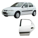Porta Traseira Esquerda Chevrolet Celta 2004 1.0 Original Traseira Esquerdo Branco