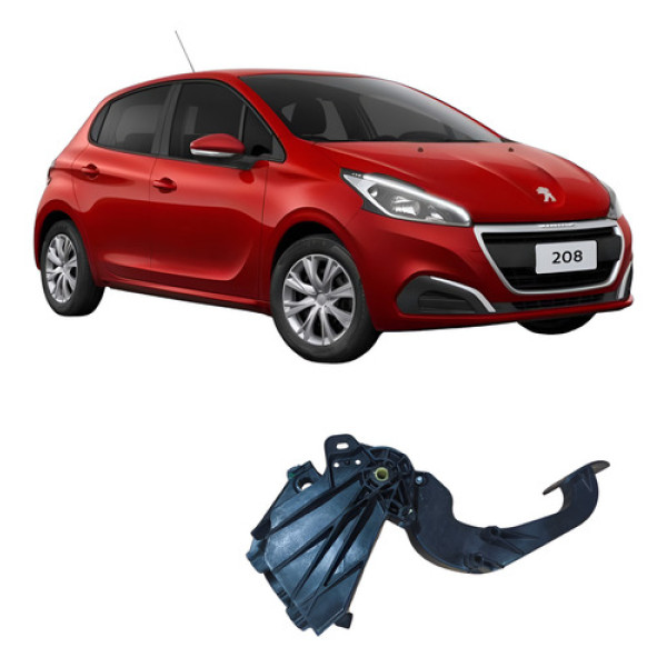 Pedal Embreagem Peugeot 208 2019 Prata Prata