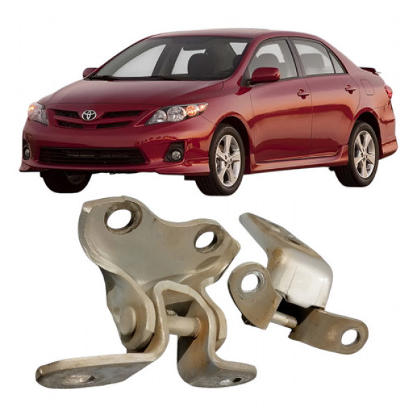 Par Dobradiça Dianteiro Direito Toyota Corolla Gli 2011-2012