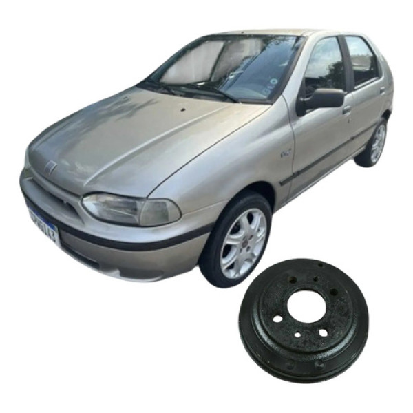 Disco Cubo Roda Traseiro Fiat Palio 1997 1.0 Original 