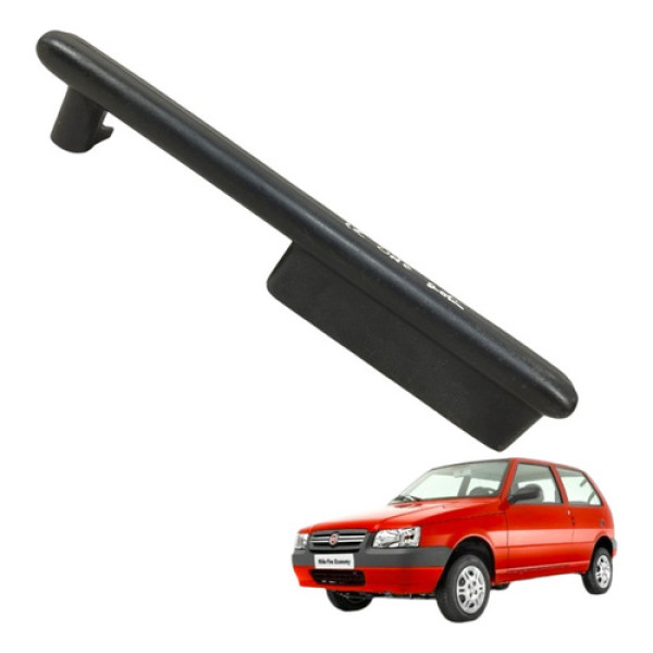 Puxador Porta Apoio Braço Dianteiro Esquerdo Uno 2p 2012 Preto