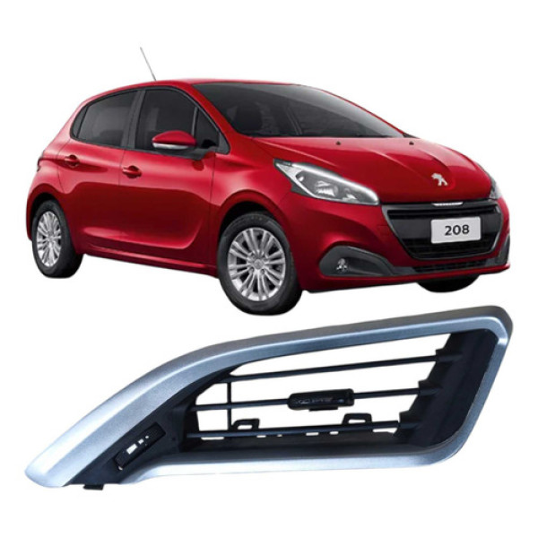 Difusor Saída Ar Direito Painel Peugeot 208 2019 447181x