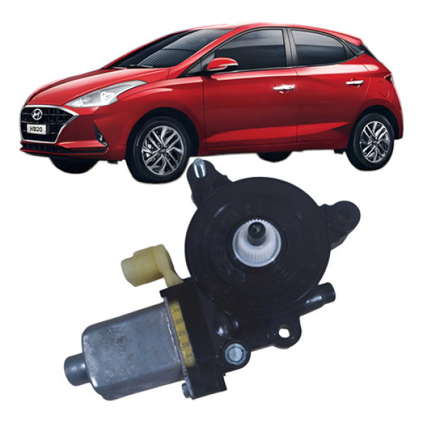 Motor Máquina Vidro Traseiro Esquerdo Hyundai Hb20 2021