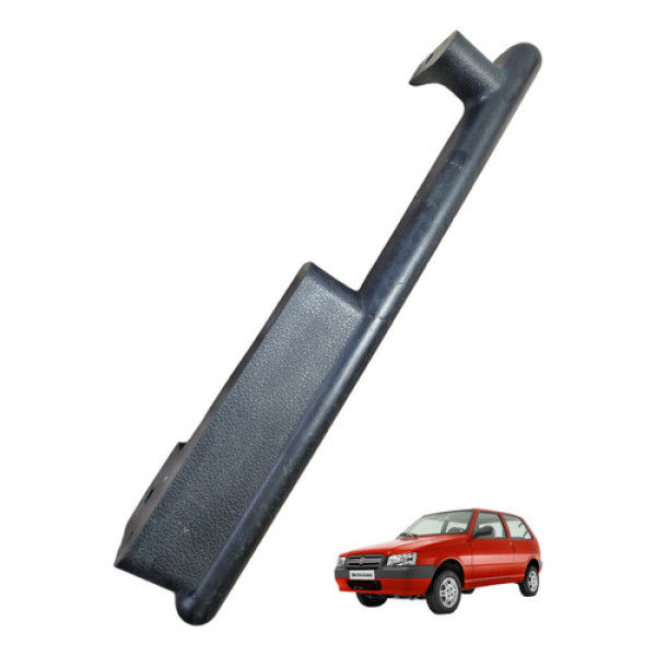 Puxador Porta Apoio Braço Diantei Esquerdo 2p Fiat Uno 01/13 Preto