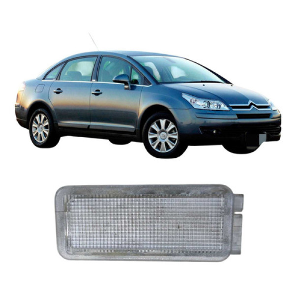 Luz De Porta Mala Citroën C4 2009 2.0 H1 Preto Branco-quente