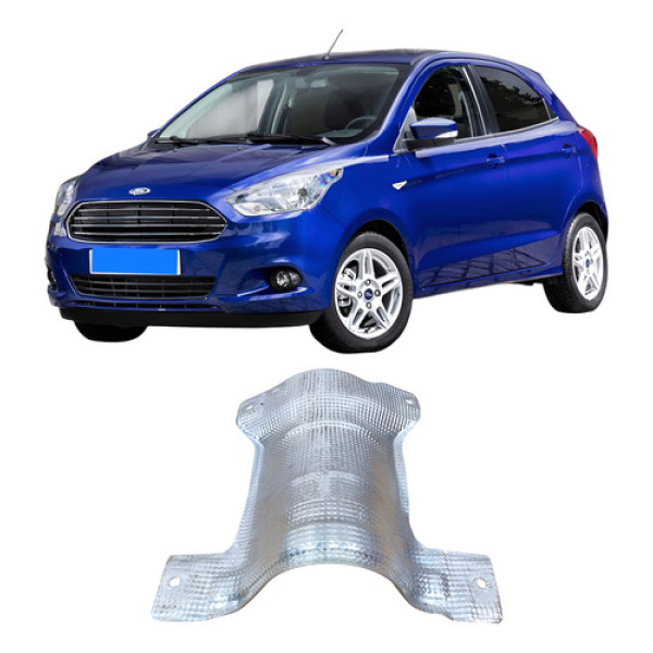 Defletor Calor Proteção Escapamento Ford Ka 2018