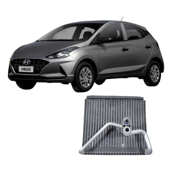 Evaporador Ar Condicionado Hyundai Hb20 2021