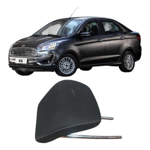Encosto Cabeça Traseiro Central Ford Ka 2019 1.5 3c  Preto