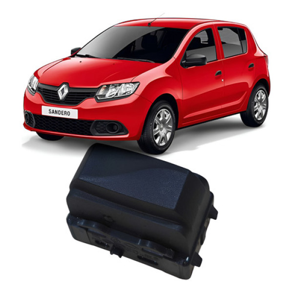 Botão Falso Interruptor Painel Central Renault Sandero 2019 Cinza