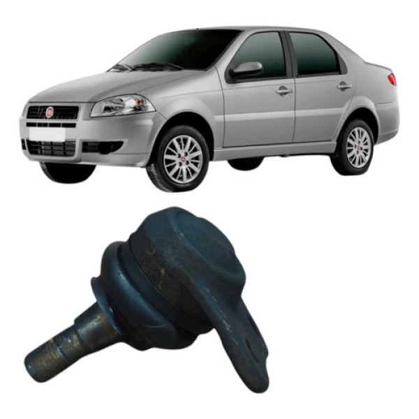 Pivô Dianteiro Esquerdo Fiat Siena 1.0 2013 Original