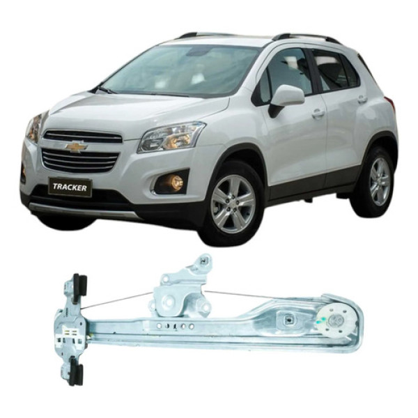 Maquina Vidro Traseira Esquerdo Gm Tracker 2015 1.8 Original