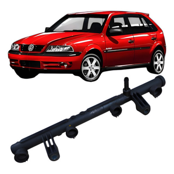 Flauta Bico Injetor Volkswagen Gol 1.0 3c 2005 030133329s