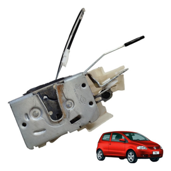Fechadura Porta Dianteiro Direito 2p Vw Fox 2009 A 2013 
