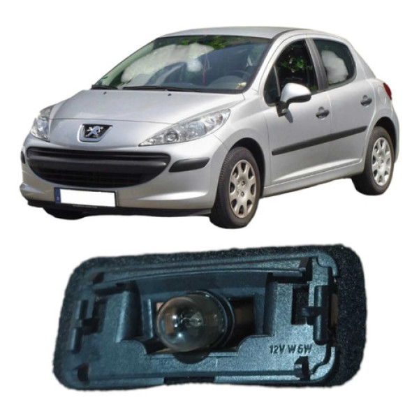 Luz De Placa Externa Peugeot 207 2009 1.4 Original  