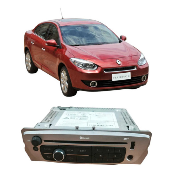 Radio Cd Player Renault Fluence 2014 2.0 Original 