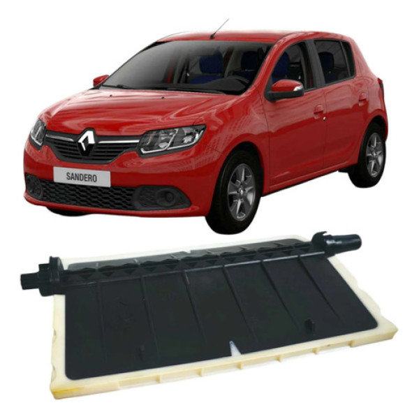 Palheta Caixa Evaporadora Ar Renault Sandero 1.0 3c 2017 Preto