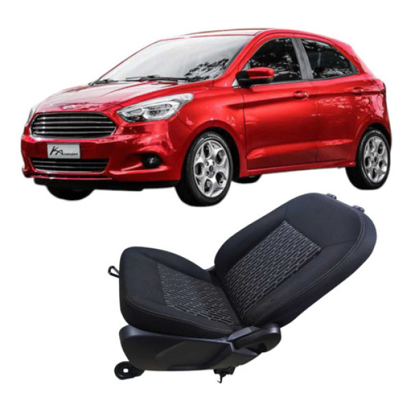 Banco Dianteiro Esquerdo Ford Ka 2015 1.0 3c Preto
