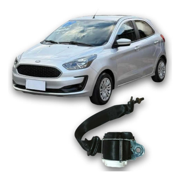 Cinto Segurança Traseiro Esquerdo Ford Ka 2019 1.0 3c 